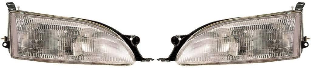 Toyota Camry 1995-1996 Headlight Assembly Passenger Side D1132