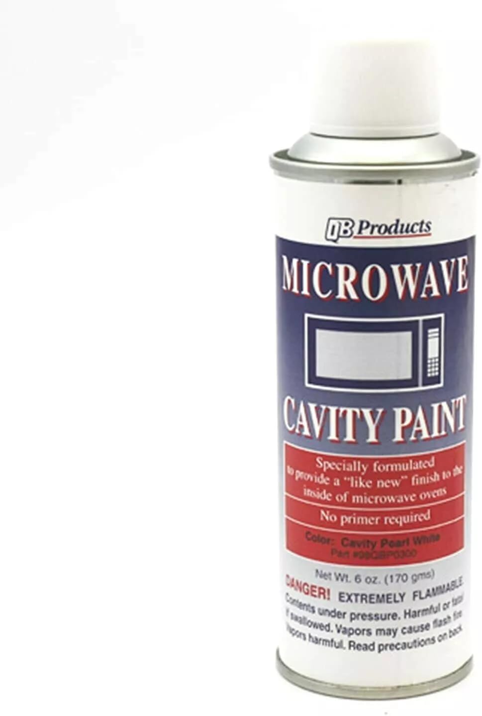 Pearl Off-White 6 oz Microwave Cavity Spray Paint F124
