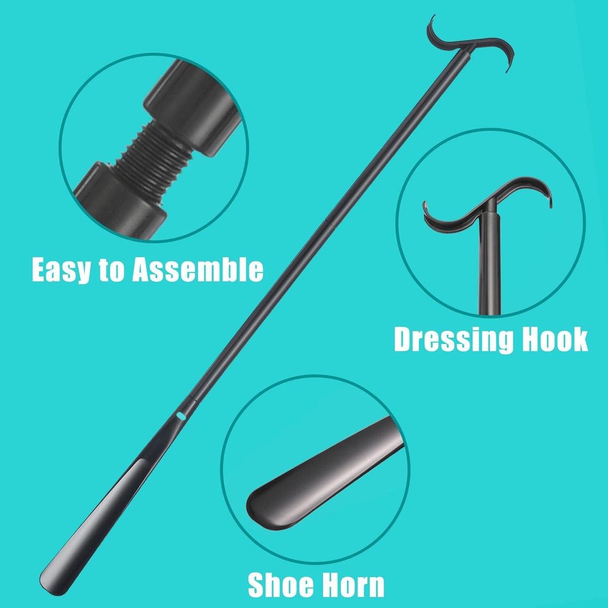 35.5" Long Adjustable Dressing Stick Z120945
