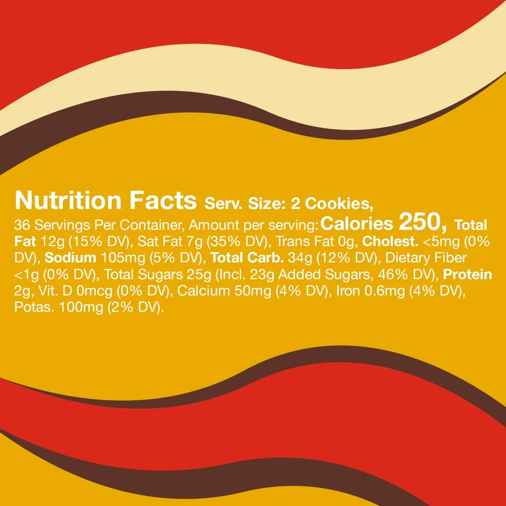36ct Full Size Caramel Cookie Chocolate Candy Bars A53150