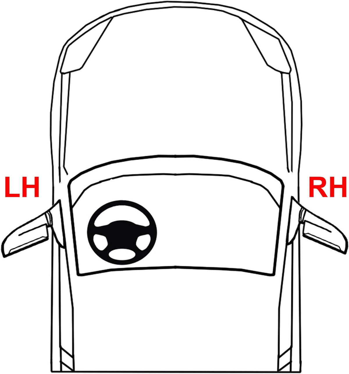 Tail Light Right Side Lens and Housing E7435