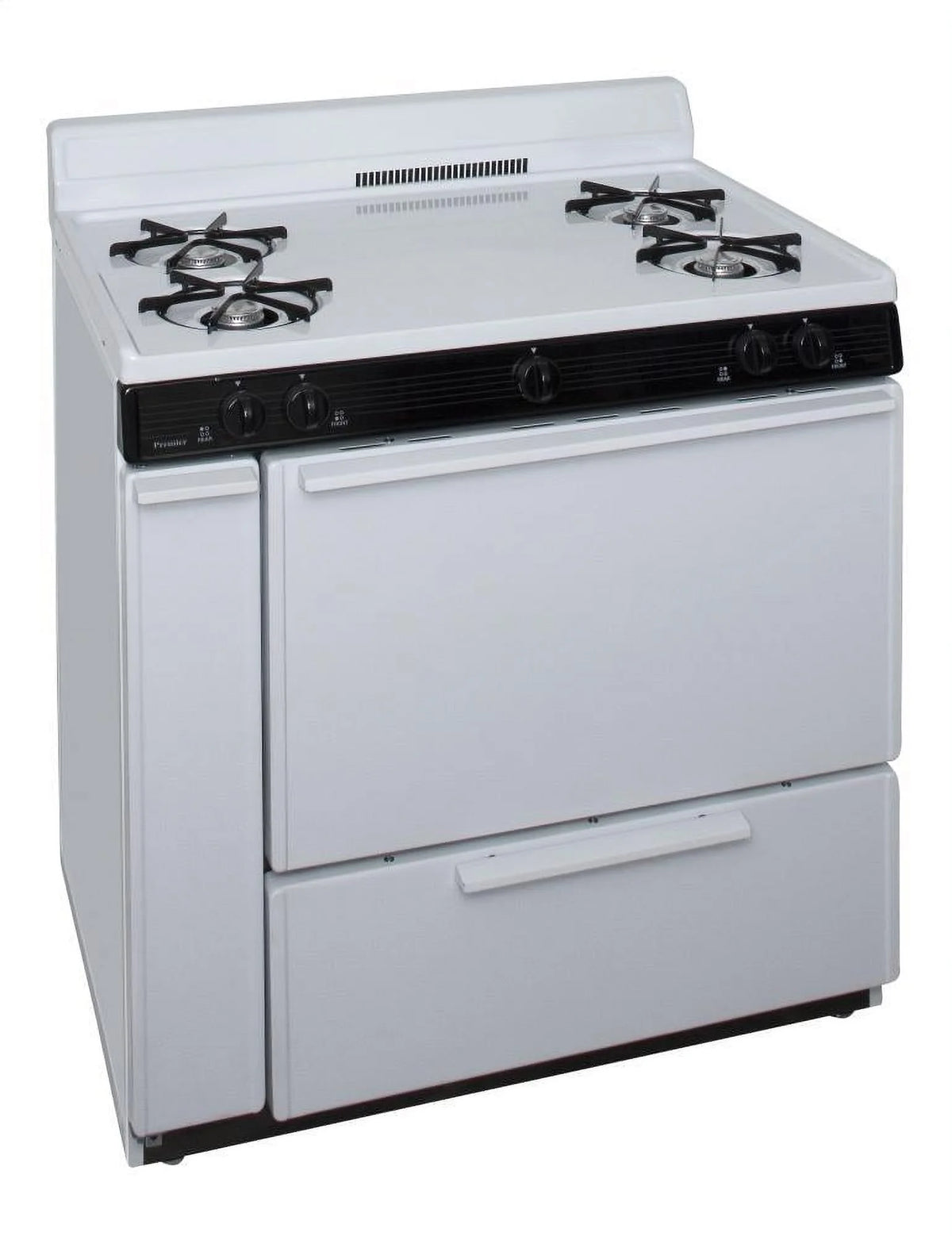 White Free Standing Gas Range N1868
