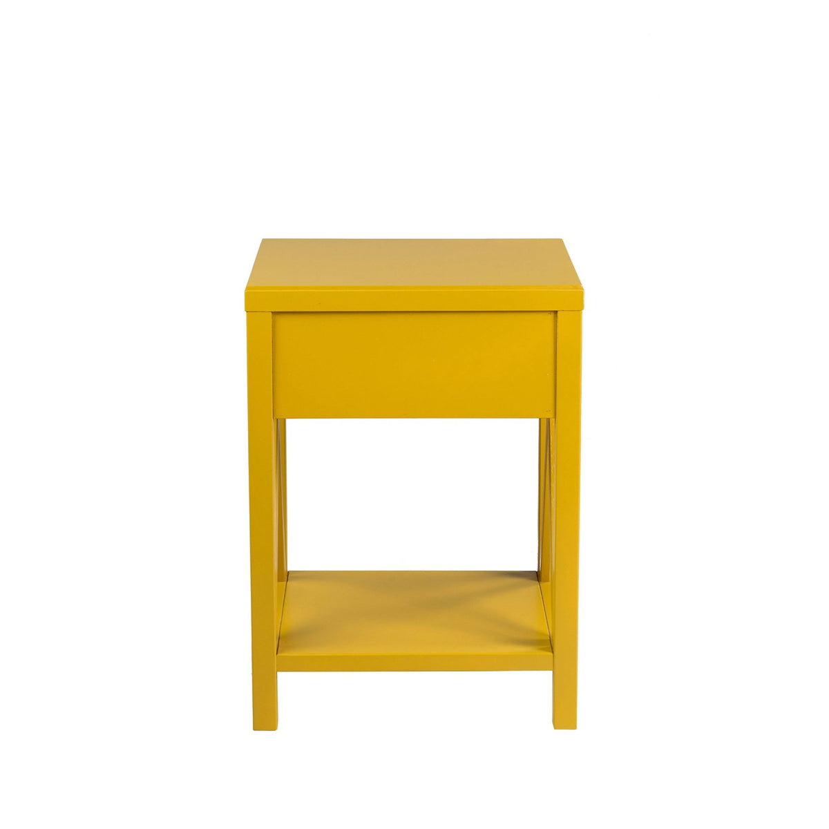 Yellow Acacia Accent Table J431597