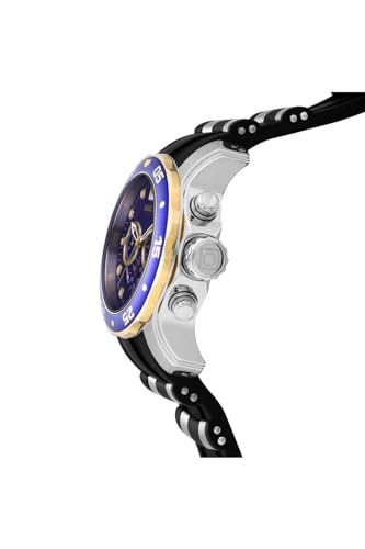 Stainless Steel and Silicone Quartz Watch A3459