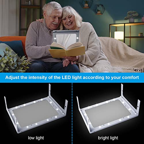 36 LED Dimmable Floor Magnifying Lamp with Stand W87719