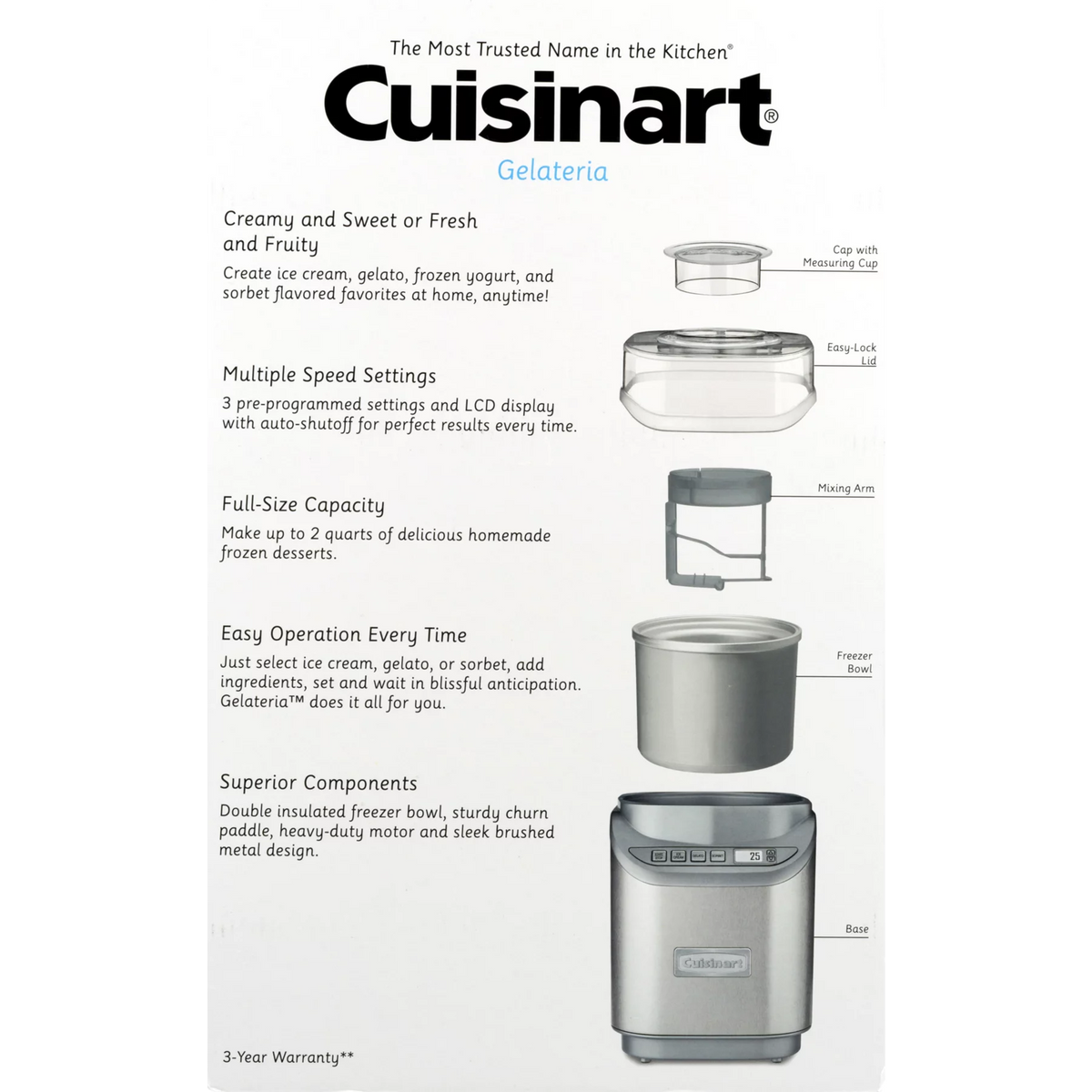 Silver Ice Cream Maker H949