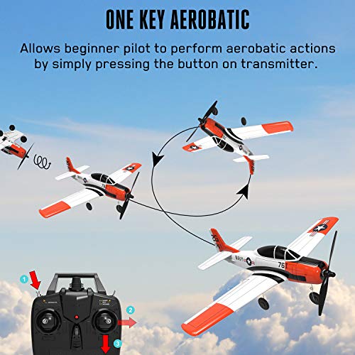 2.4Ghz 4 Channel Remote Control RC Airplane with Aileron P140