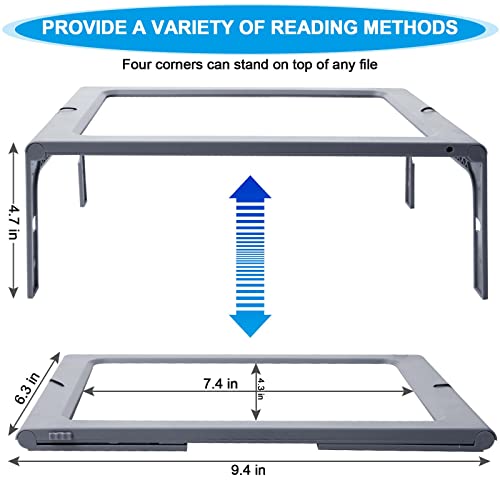 36 LED Dimmable Floor Magnifying Lamp with Stand W87719
