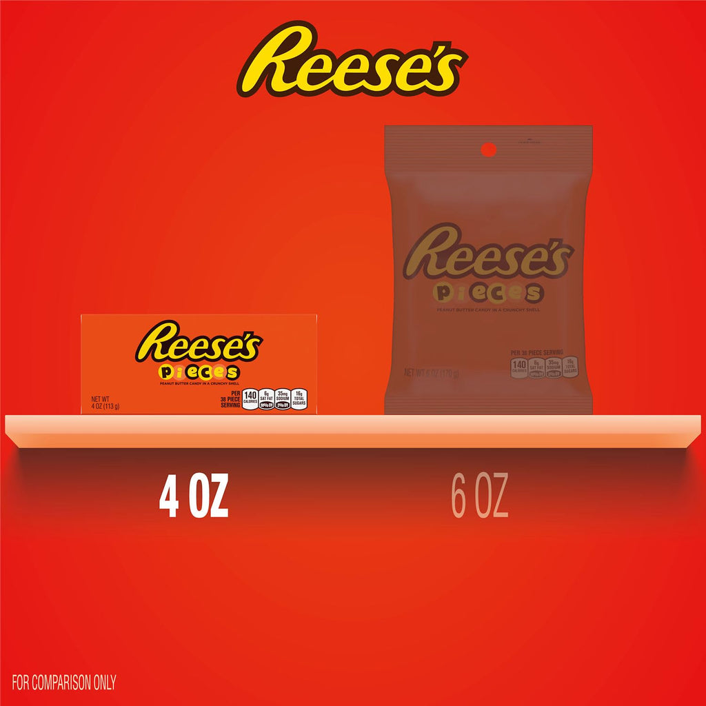 Peanut Butter Candies, 4-Ounce Boxes (Pack of 24) M9134