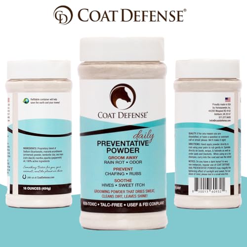 8 oz Equine Dry Shampoo Powder E284