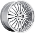 Silver Wheel with Machined Lip 18x8 E165166