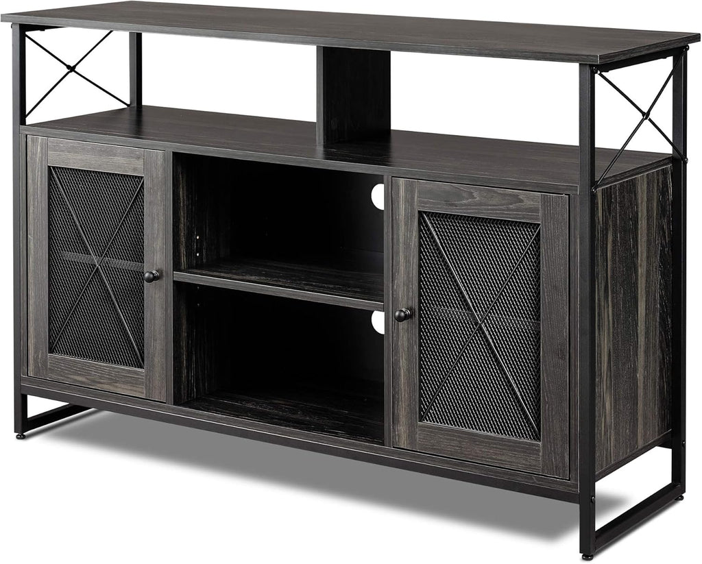 55 inch TV Stand with Storage Cabinet S1324