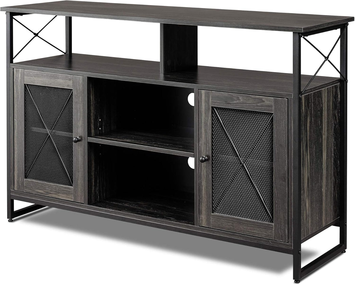 55 inch TV Stand with Storage Cabinet S1324