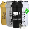 [4 Pack] 28oz Shaker Bottle with Mixer Agitators D9333