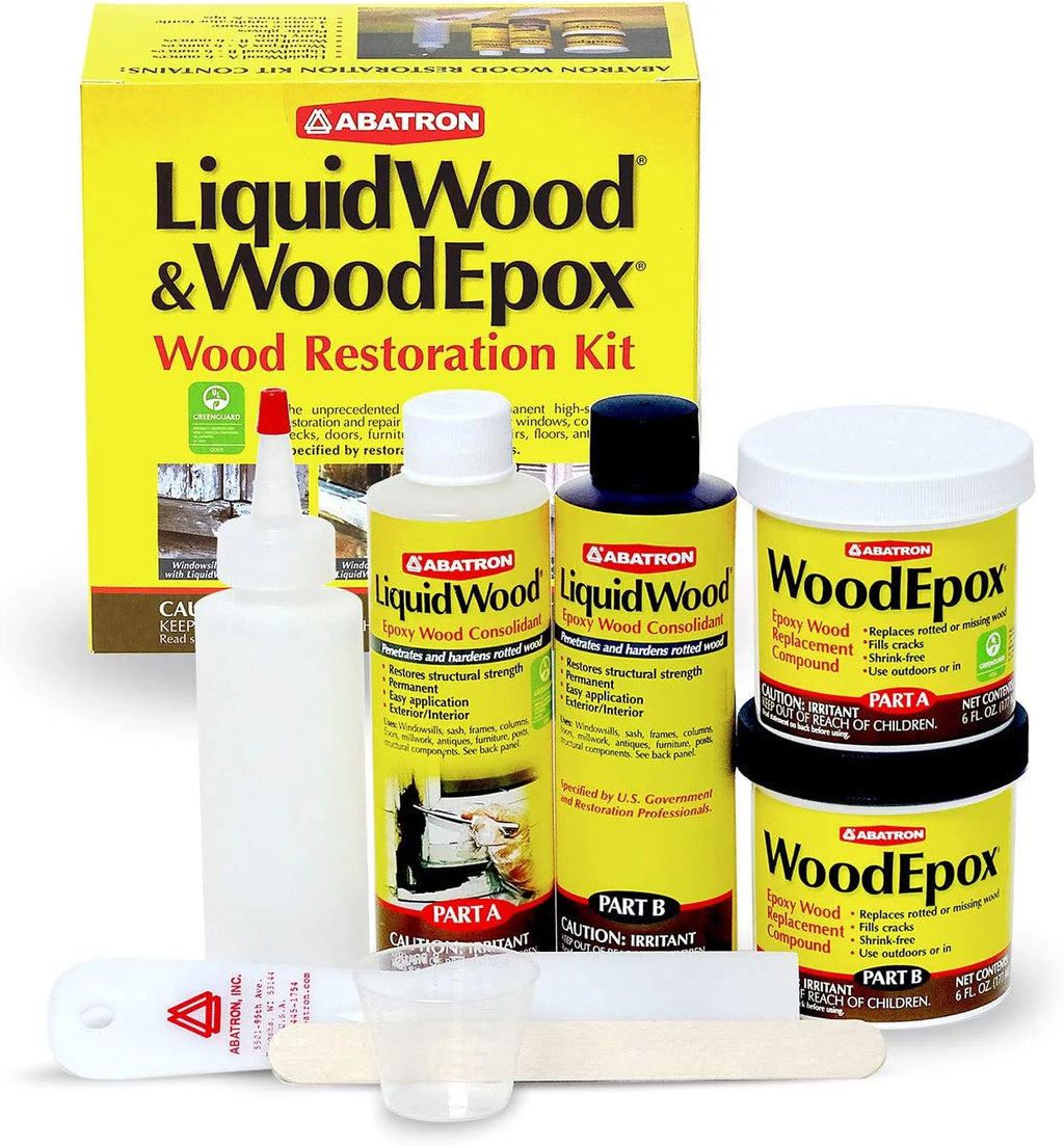 24 Oz Epoxy Resin Wood Restoration Kit H47521