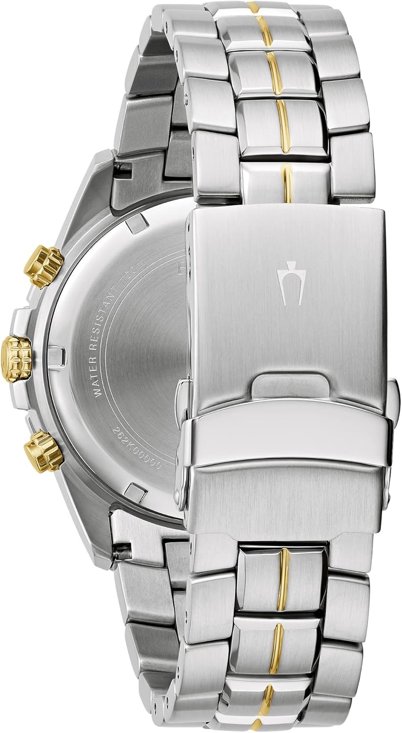 Two-Tone Stainless Steel Chronograph Quartz Watch Y62168