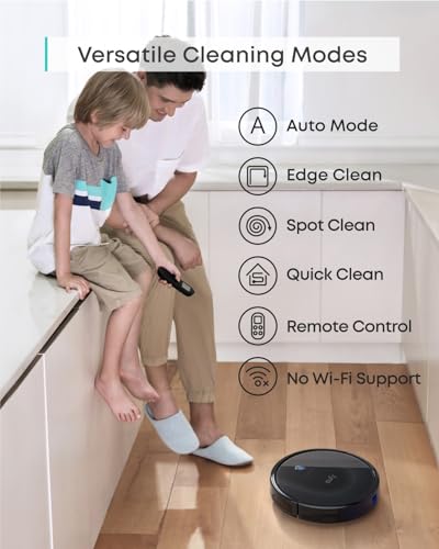 Robot Vacuum and Mop Combo, Self Emptying, 7000 Pa Suction T454