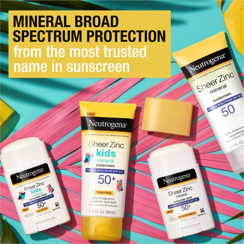 3 fl. oz Pack of 3 Mineral Sunscreen Lotion SPF 50 A628