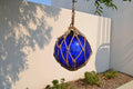 Cobalt Blue Glass Float Fishing Ball 12" J2798