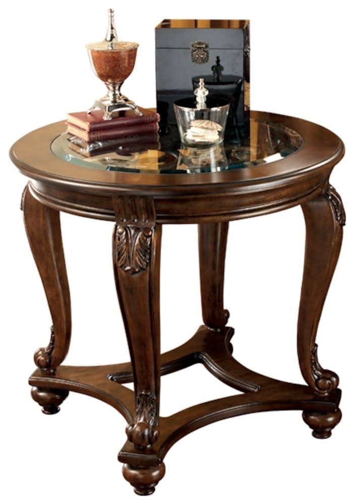 Dark Brown End Table I40646