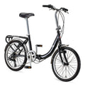 20" Folding Bike Black Y340