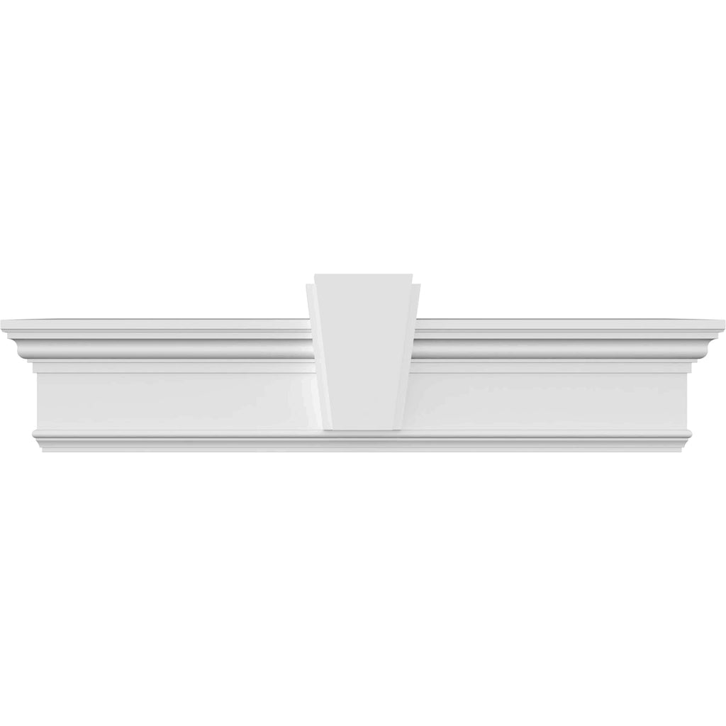 Traditional Crosshead with Deco Keystone C297621