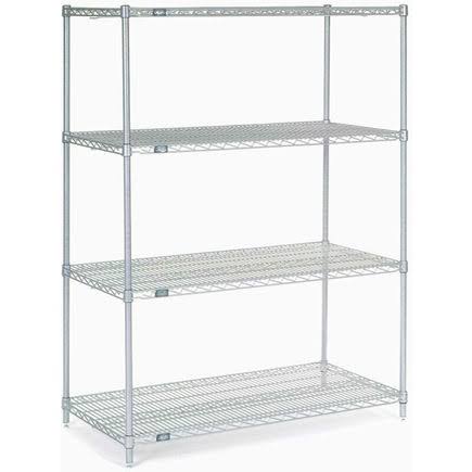 Stainless Steel Wire Shelving Starter Unit 5 Tier W865