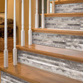 14 PCS Peel and Stick Vinyl Staircase Sticker Decals, Moroccan Pattern Q2283