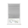 Grey Cordless Blackout Roman Window Shade U74791