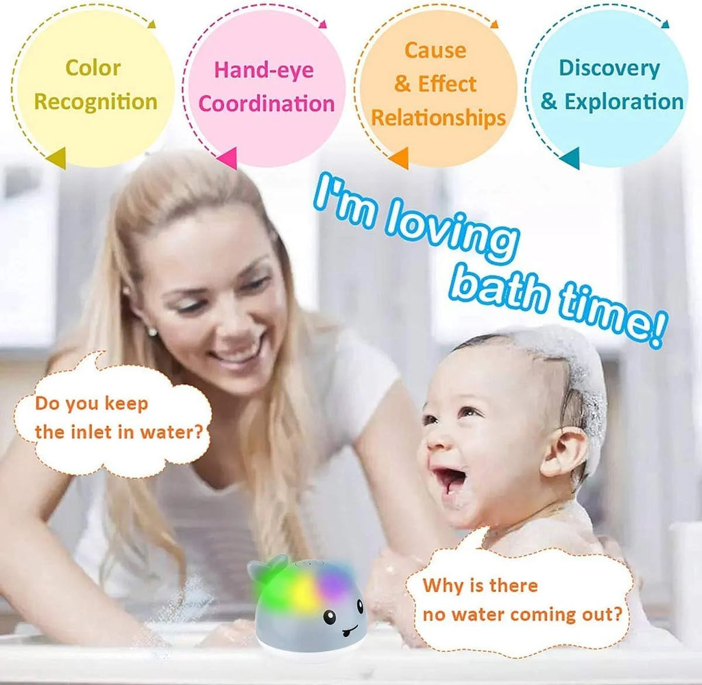 Gray Whale Spray Floating Bathing Toy L2067