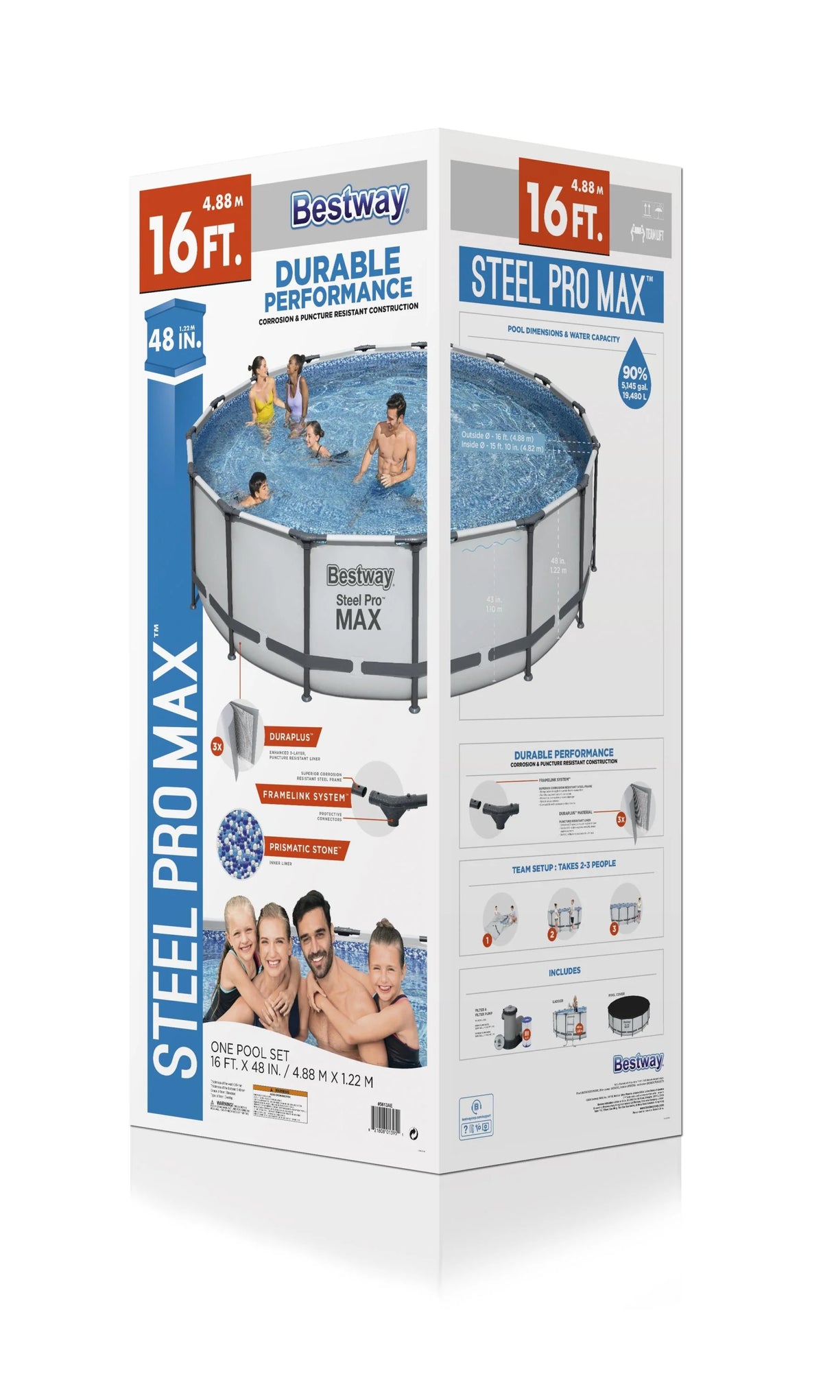 16' x 48 Round Pool Set J787079