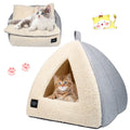 Cat Cave Bed with Removable Washable Cushioned Pillow I9969