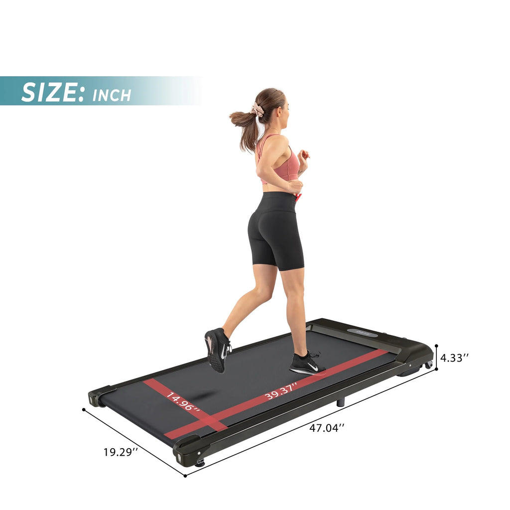 2-in-1 Under Desk Treadmill Walking Pad 2.5HP E895