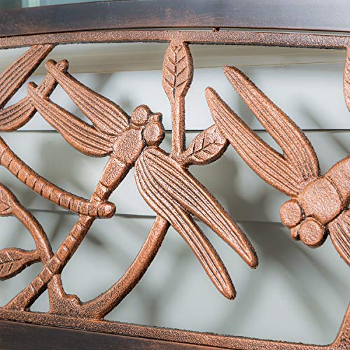 Cast Iron Metal Garden Bench R8285