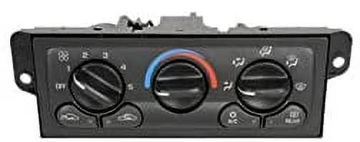 Heating and Air Conditioning Control Panel with Rear Window Defogger Switch U728245