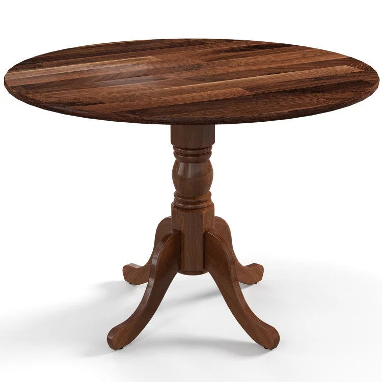 Wooden Dining Table with Round Tabletop G119497