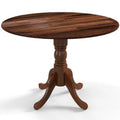 Wooden Dining Table with Round Tabletop G119497