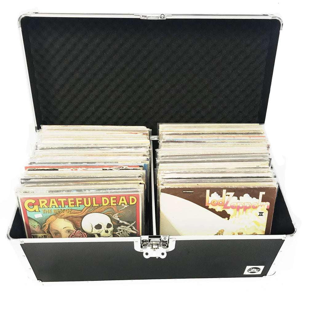 Vinyl Record Storage Case Holds up to 150 Records E2561