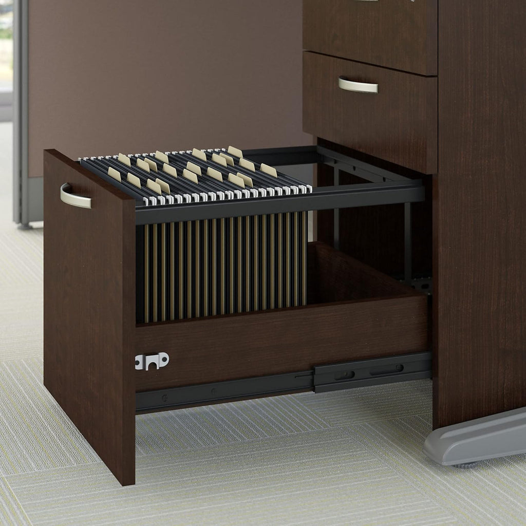 Mocha Cherry Mobile File Cabinet H82882