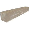 White Washed Faux Wood Fireplace Mantel Y823