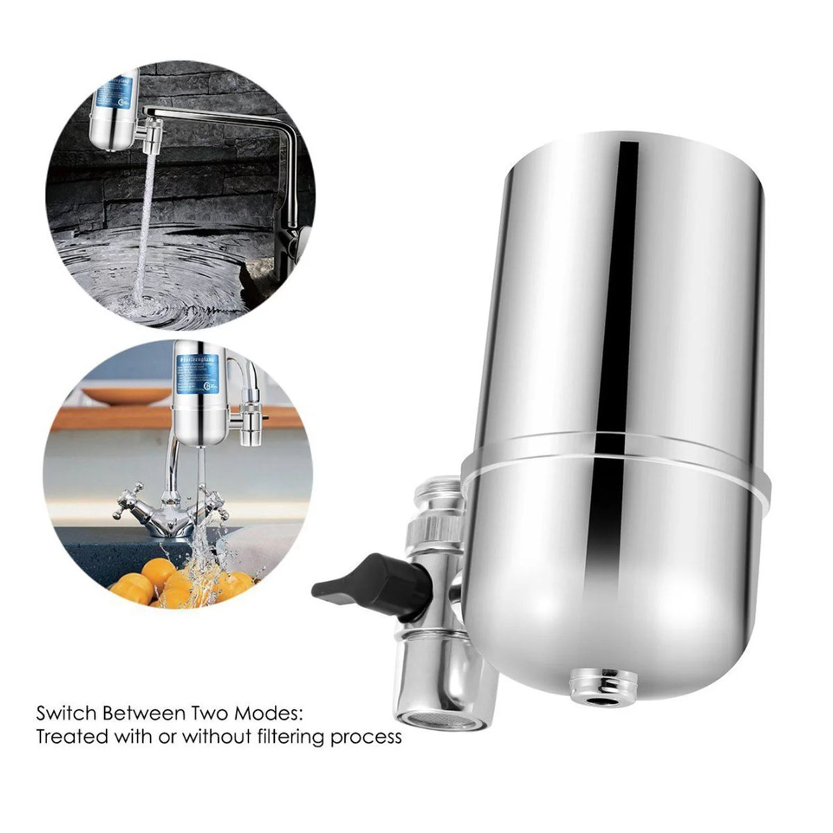 Water Filter with 8-layer Cartridge Dual Output Filtration System A626162