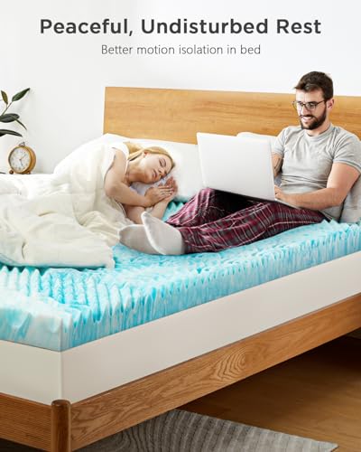 3 Inch 7-Zone Queen Memory Foam Mattress Topper X200845