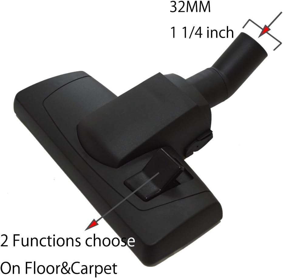1 1/4 inch 32mm Universal Vacuum Cleaner Floor Brush with Metal Base Y7618
