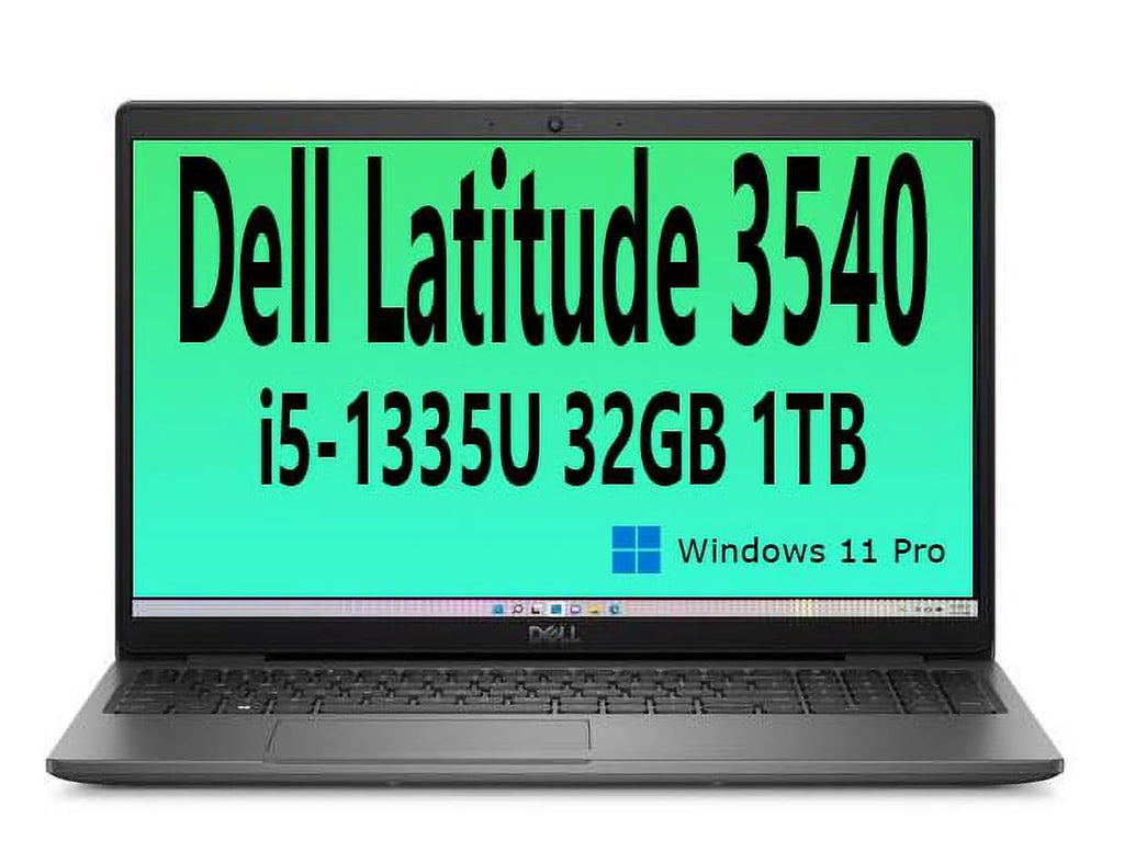15.6” FHD Intel i5-1335U 32GB RAM 1TB NVMe Business Laptop E702007