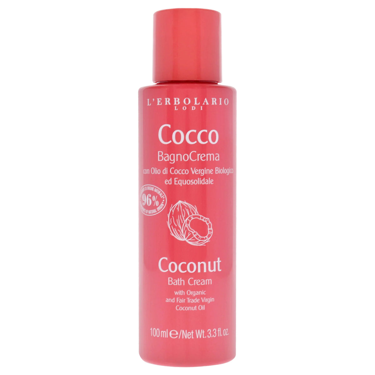 Coconut Bath Cream Foam 3.3 oz O9009