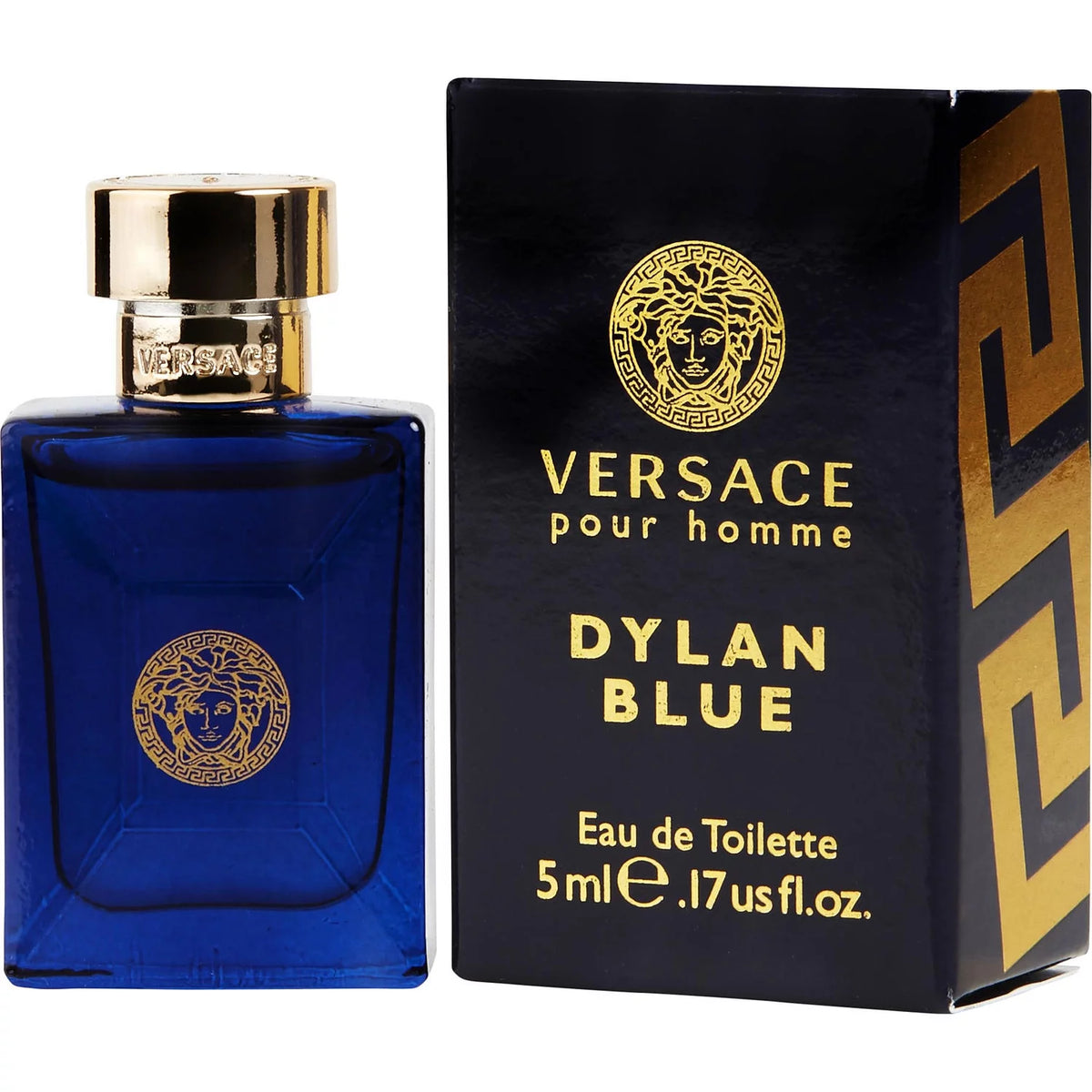 Versace Dylan Blue EDT, Pour Homme EDT, Dylan Turquoise Femme - 5ml 3PK Kit B23084