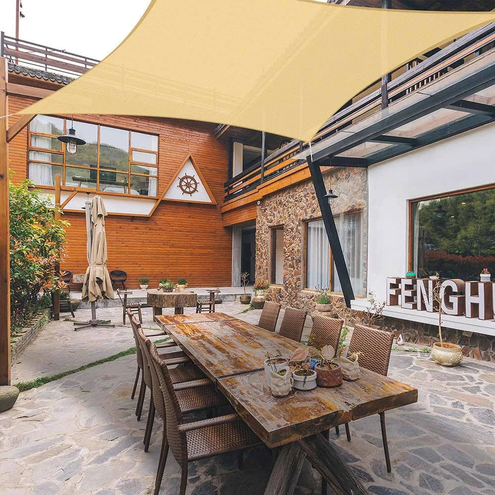 13x19 ft Rectangle Sun Shade Sail Canopy Q2204