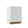 White Full Door Height Bathroom Vanity Base Cabinet C578