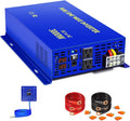3000W Pure Sine Wave Power Inverter 24V DC to AC 120V with 15ft Cable Remote Switch Controller T67304