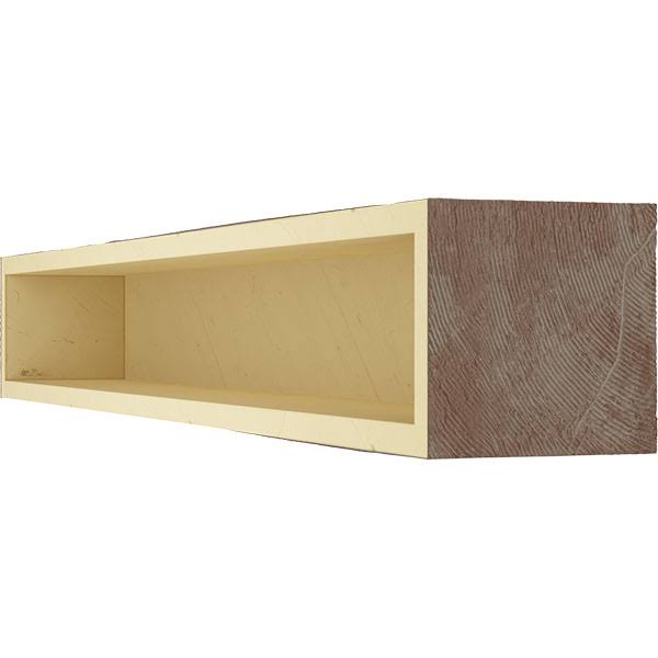 Aged Pecan Faux Wood Fireplace Mantel L2814